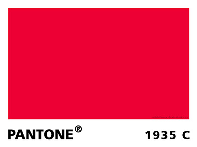 Pantone Red