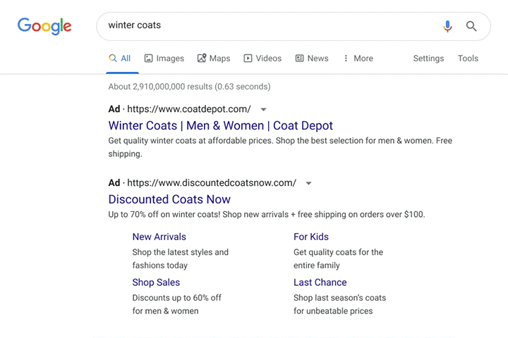 Google Ad Verification Disclosure