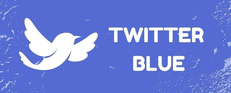 Twitter Blue Mock Logo