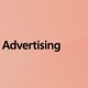 Microsoft Ads Logo on Red-Orange gradient background